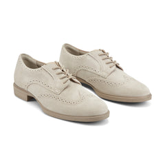 Men Rockport Keegan Dress Wing Tip Lace-up Oxfords Dark Stone Suede