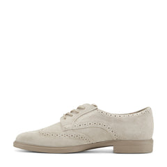Men Rockport Keegan Dress Wing Tip Lace-up Oxfords Dark Stone Suede