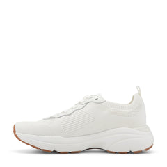 Women Rockport Delfina Lace-up Casual Sneakers Ivory
