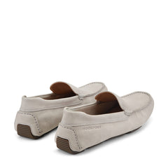 Men Rockport Rodger Loafers Taupe Suede