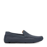 Men Rockport Rodger Loafers Dark Blue Suede