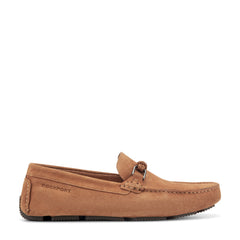 Men Rockport Roland Loafers Medium Natural Suede