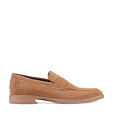 Men Rockport Keenan Penny Loafers Medium Natural Suede