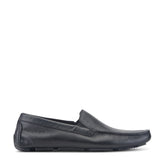 Men Rockport Rhyder Venetian Loafers Black Leather