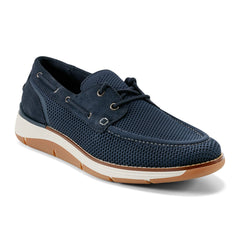 Men Rockport Lyall Boat Shoes Dark Blue