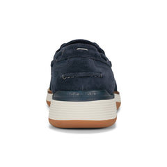 Men Rockport Lyall Boat Shoes Dark Blue