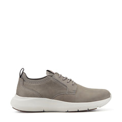 Men Rockport Jonston Lace-up Casual Sneakers Peltro Leather