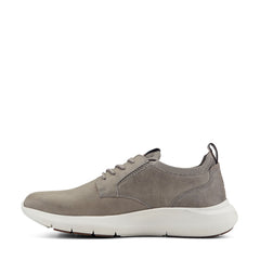 Men Rockport Jonston Lace-up Casual Sneakers Peltro Leather