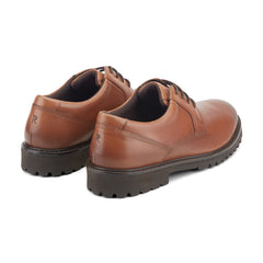 Men Rockport Maverick Plain Toe Oxford Medium Natural Leather