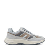 Men Rockport Henry Casual Lace-Up Sneakers Dark Gray Suede