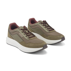 Men Rockport ProWalker Pacer Lace-up Sneakers Dark Green