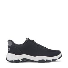 Men Rockport Rafferty Step Activated Lace-up Casual Sneakers Black