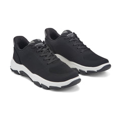 Men Rockport Rafferty Step Activated Lace-up Casual Sneakers Black