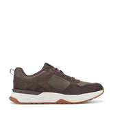 Men Rockport ProWalker Norris Casual Sneakers Dark Brown Suede