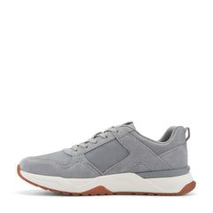 Men Rockport ProWalker Norris Casual Sneakers Medium Gray Suede