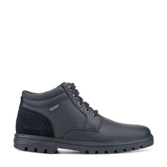 Men Rockport Weather or Not Waterproof Boot Black Leather