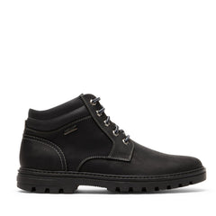 Men Rockport Weather or Not Waterproof Boot Black Suede