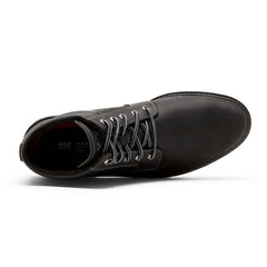 Men Rockport Weather or Not Waterproof Boot Black Suede