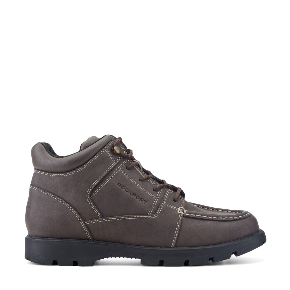 Men Rockport Umber Waterproof Casual Moc Toe Trail Boots
