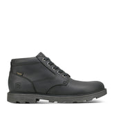 Men Rockport Seamus Waterproof Casual Lace-up Boots Black