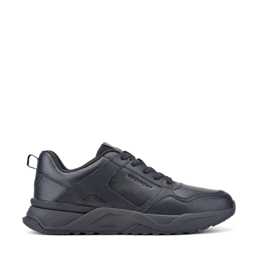 Men Rockport ProWalker Norris Casual Sneakers Black