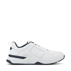 Men Rockport ProWalker Norris Casual Sneakers White/Blue