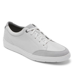 Men Rockport Total Motion Court Blucher Lace-up Casual Sneakers White Leather