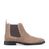 Men Rockport Keeney Casual Slip-On Boots Taupe Suede