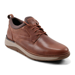 Men Rockport Lukah Lace-up Sneakers Medium Natural Leather