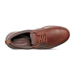 Men Rockport Lukah Lace-up Sneakers Medium Natural Leather