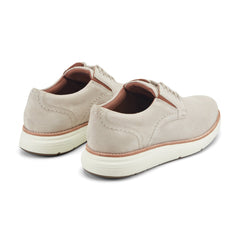 Men Rockport Total Motion Cadman Casual Lace-up Oxford Sneakers Taupe Suede