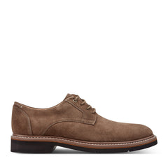Men Rockport Foley Lace-up Casual Oxfords Brown Suede