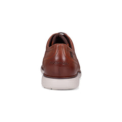 Men Rockport Garett Wing Tip Oxford Cognac Leather