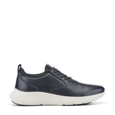 Men Rockport Jeffson Casual Lace-up Sneakers Black Leather