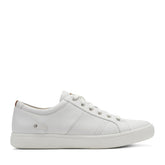 Men Rockport Colle Lace-to-Toe Sneaker White Leather
