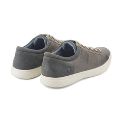 Men Rockport Colle Lace-to-Toe Sneaker Blue/Gray Leather