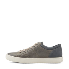 Men Rockport Colle Lace-to-Toe Sneaker Blue/Gray Leather