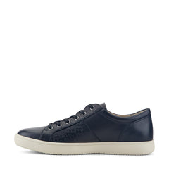 Men Rockport Colle Lace-to-Toe Sneaker Black Leather