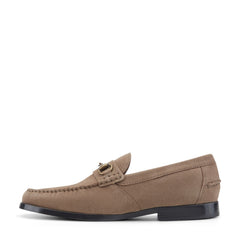 Men Rockport Whit Classic Bit Loafers Taupe Suede