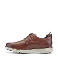Men Rockport Canton Casual Lace-up Oxford Dark Natural Leather
