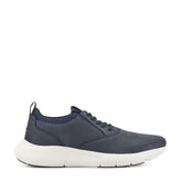 Men Rockport Jeffson Casual Lace-up Sneakers Dark Blue Leather