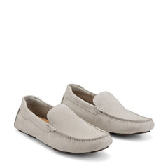Men Rockport Rodger Loafers Taupe Suede