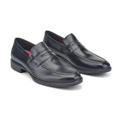 Men Rockport Keenan Penny Loafers Black Leather