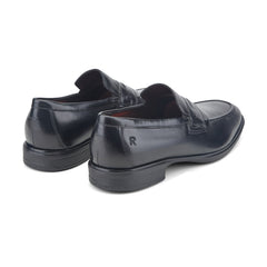 Men Rockport Keenan Penny Loafers Black Leather