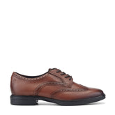 Men Rockport Keegan Dress Wing Tip Lace-up Oxfords Medium Natural Leather