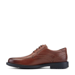 Men Rockport Style Leader 2 Bike Toe Oxford New Brown Gradient Leather