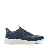 Men Rockport Shawn Step Activated Casual Lace-up Sneakers Dark Blue Suede