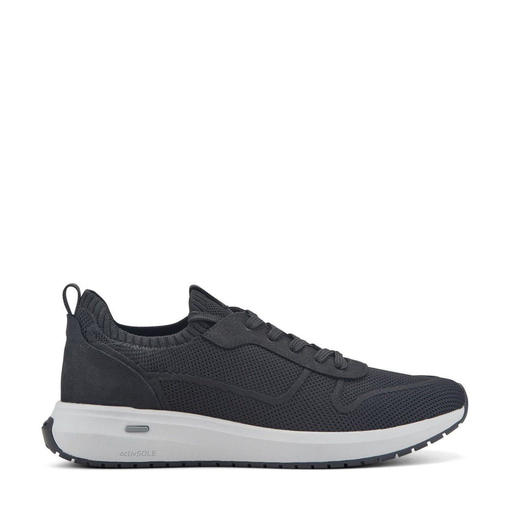 Men Rockport Total Motion Tilton Casual Lace-up Sneakers Black