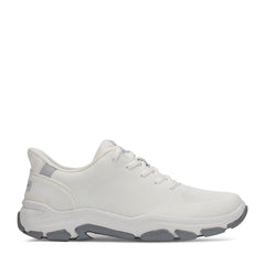 Men Rockport Rafferty Step Activated Lace-up Casual Sneakers Ivory