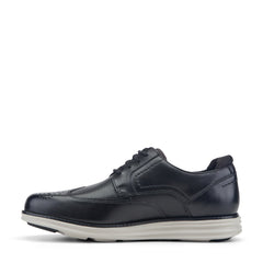 Men Rockport Coltin Casual Lace-up Round Toe Shoes Black
